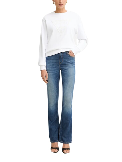 BASIC TRIANGLE Felpa a girocollo purwhite - Felpe Donna