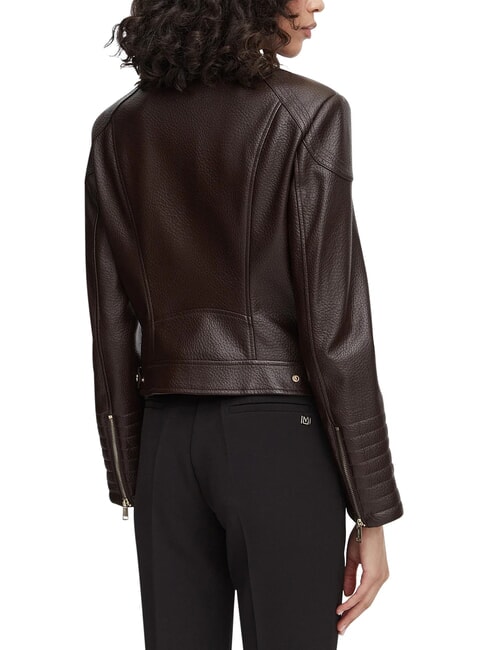 MARLENE CARIBOU Giacca in similpelle, regular fit chocco brown - Giacche Donna