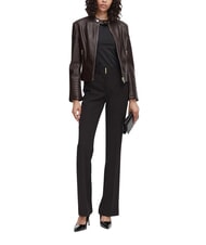 GUESS MARLENE CARIBOU Giacca in similpelle, regular fit chocco brown - Giacche Donna - 3
