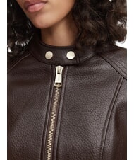 GUESS MARLENE CARIBOU Giacca in similpelle, regular fit chocco brown - Giacche Donna - 5