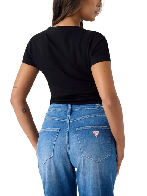 SNAKE TRIANGLE T-shirt a manica corta jetbla - T-shirt e Top Donna