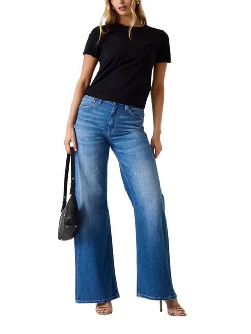 NEW BASIC T-shirt a manica corta, puro cotone jetbla - T-shirt e Top Donna