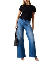 GUESS NEW BASIC T-shirt a manica corta, puro cotone jetbla - T-shirt e Top Donna - 3