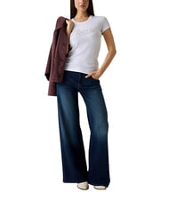 GUESS GLITTER LOGO T-shirt a manica corta, glitterata purwhite - T-shirt e Top Donna - 3