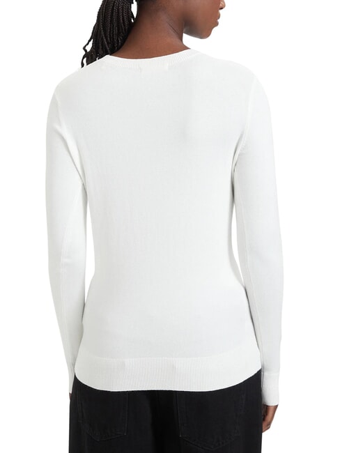KATIE Maglia a girocollo, aderente cremwhi - Maglie Donna