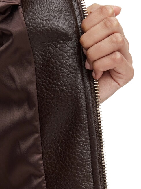 MARLENE CARIBOU Giacca in similpelle, regular fit chocco brown - Giacche Donna