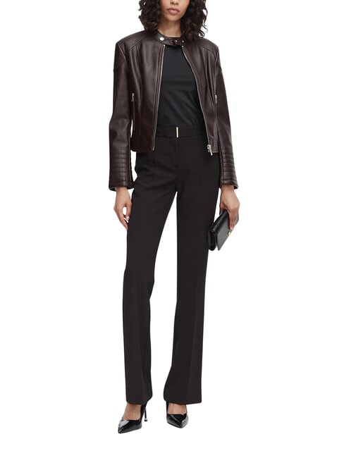 MARLENE CARIBOU Giacca in similpelle, regular fit chocco brown - Giacche Donna