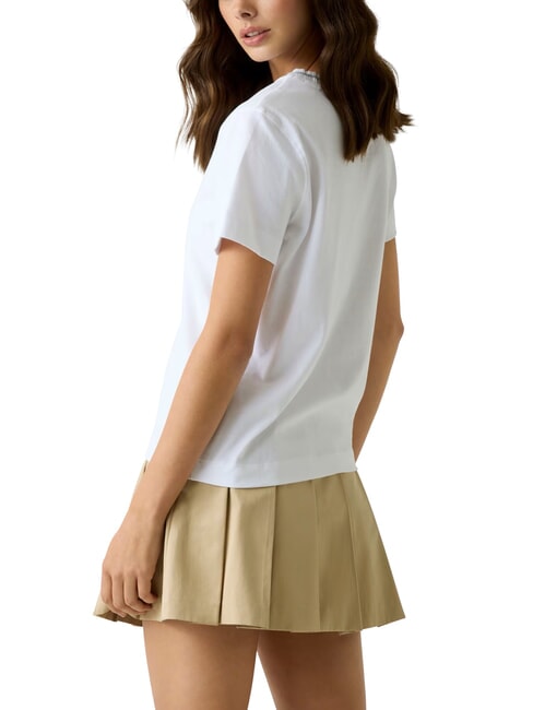 SEQUINS BIG LOGO T-shirt a manica corta, con logo grande purwhite - T-shirt e Top Donna