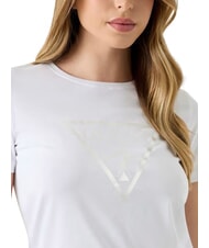 GUESS NEW BASIC T-shirt a manica corta, puro cotone purwhite - T-shirt e Top Donna - 4