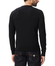 GUESS MASON PRINTED Maglia a girocollo, a maniche lunghe jetbla - Maglie Uomo - 2