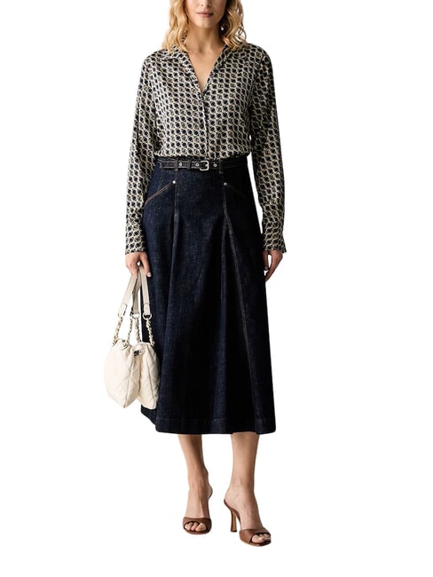 NEW CONCETTA Camicia g print oval chain b - Camicie Donna