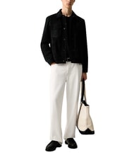 GUESS ALL OVER JACQUARD Felpa a girocollo ao macro 4g triangle - Felpe Uomo - 3