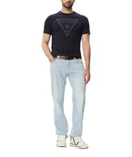 GUESS CORE T-shirt a manica corta, puro cotone smartblue - T-shirt Uomo - 3