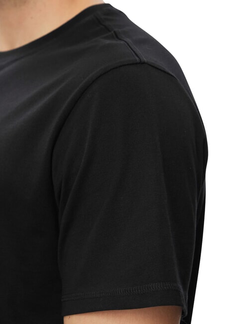 LOGO T-shirt a manica corta, puro cotone jetbla - T-shirt Uomo