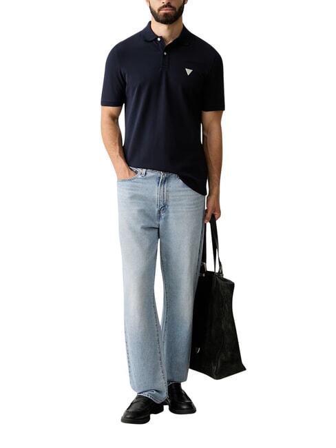BASIC Polo in cotone smartblue - Polo Uomo