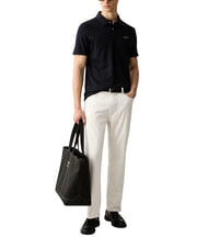 GUESS ESSENTIAL Polo a manica corta smartblue - T-shirt Uomo - 3