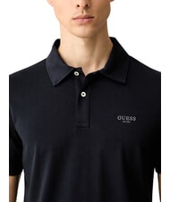 GUESS ESSENTIAL Polo a manica corta smartblue - T-shirt Uomo - 4