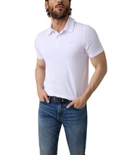 GUESS ESSENTIAL Polo a manica corta purwhite - T-shirt Uomo - 3