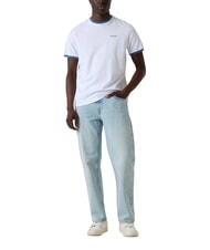 GUESS BASIC T-shirt a manica corta, puro cotone purwhite - T-shirt Uomo - 3