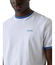 GUESS BASIC T-shirt a manica corta, puro cotone purwhite - T-shirt Uomo - 4