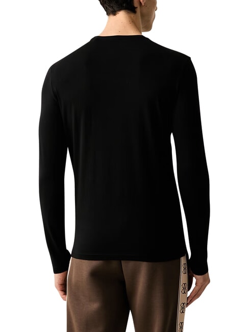 CORE T-shirt a manica lunga, slim jetbla - Maglie Uomo