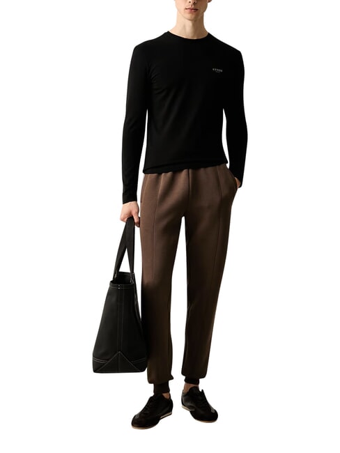 CORE T-shirt a manica lunga, slim jetbla - Maglie Uomo