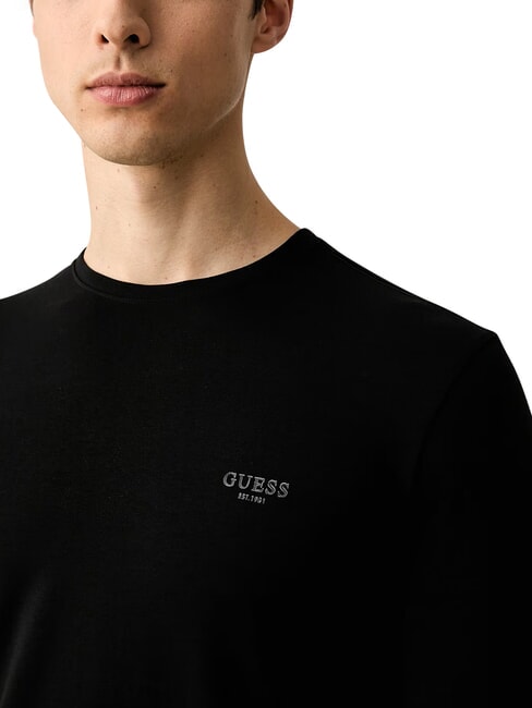 CORE T-shirt a manica lunga, slim jetbla - Maglie Uomo