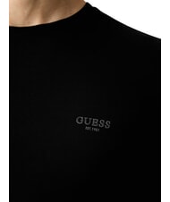 GUESS CORE T-shirt a manica lunga, slim jetbla - Maglie Uomo - 5