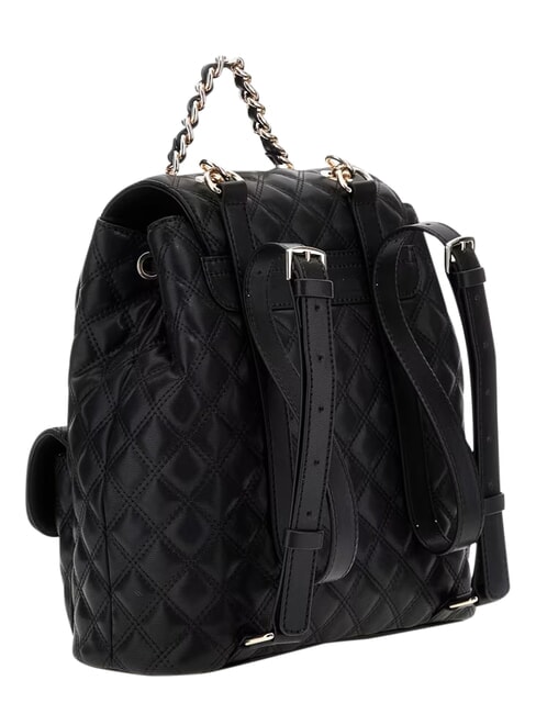 GIULLY 2 Zaino con taschini anteriori NERO - Borse Donna