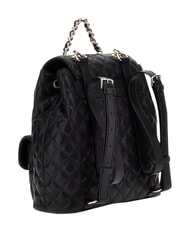 GUESS GIULLY 2 Zaino con taschini anteriori NERO - Borse Donna - 4