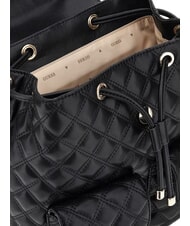 GUESS GIULLY 2 Zaino con taschini anteriori NERO - Borse Donna - 6