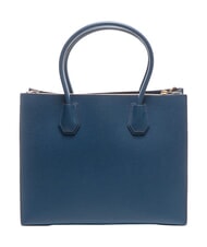 MICHAEL KORS MERCER Borsa a spalla con tracolla, in pelle navy - Borse Donna - 4