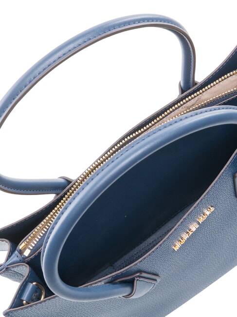 MERCER Borsa a spalla con tracolla, in pelle navy - Borse Donna