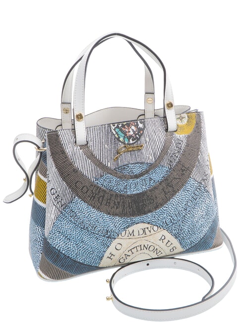 PLANETARIUM Borsa a mano, con tracolla luna/ white - Borse Donna