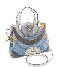 GATTINONI PLANETARIUM Borsa a mano, con tracolla luna/ white - Borse Donna - 2