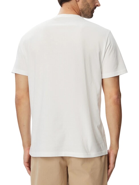 LOGO T-shirt a manica corta, puro cotone purwhite - T-shirt Uomo