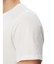 GUESS LOGO T-shirt a manica corta, puro cotone purwhite - T-shirt Uomo - 5