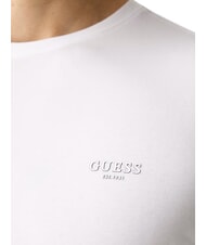 GUESS CORE T-shirt a manica lunga, slim purwhite - Maglie Uomo - 5