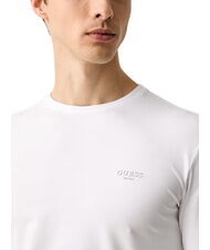GUESS CORE T-shirt a manica lunga, slim purwhite - Maglie Uomo - 4