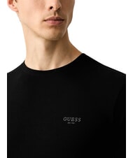 GUESS CORE T-shirt a manica corta, slim jetbla - T-shirt Uomo - 4