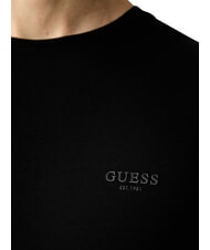 GUESS CORE T-shirt a manica corta, slim jetbla - T-shirt Uomo - 5