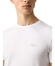 GUESS CORE T-shirt a manica corta, slim purwhite - T-shirt Uomo - 4