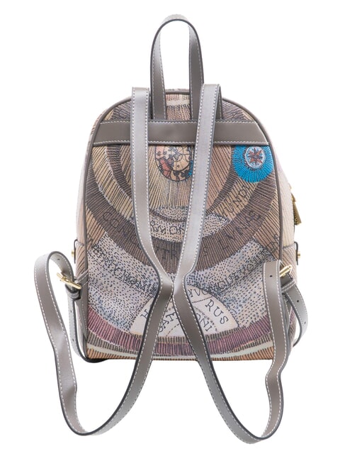 PLANETARIUM Zaino medio wild watercolor/ dk taupe - Borse Donna