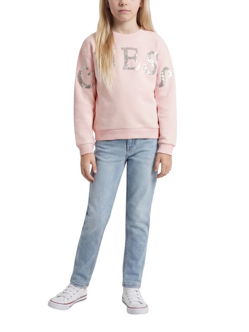 KIDS ACTIVE Felpa a girocollo, puro cotone ballet pink - Felpe Bambini