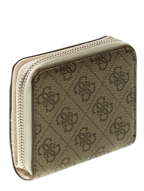 KIDS Portafoglio compatto, ziparound 4g aop beige blanco - Portafogli Donna