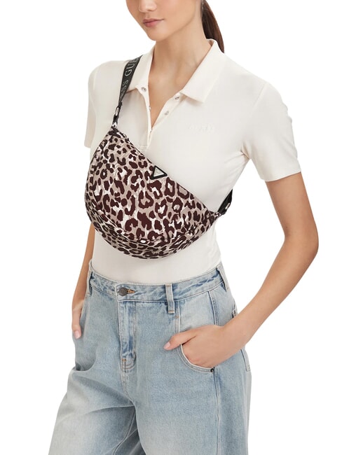 GIRL ALLOVER Borsa a spalla, regolabile leopard print classi - Borse Donna