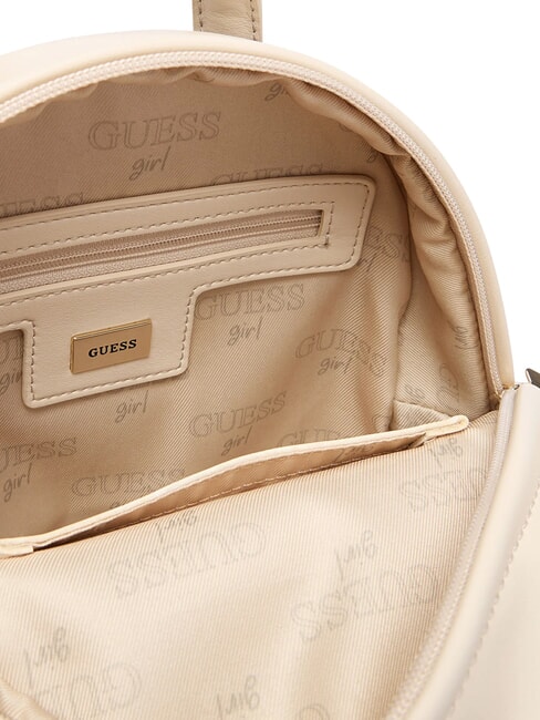 GIRL Zainetto con tasca frontale 4g aop beige blanco - Borse Donna