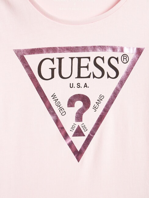 KIDS T-shirt con triagolo logo ballet pink - T-shirt Bambino