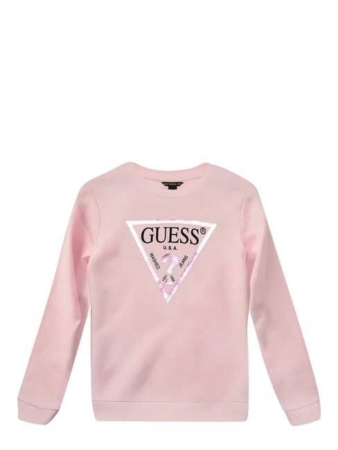 CORE KIDS Felpa con stampa logo triangolo ballet pink - Felpe Bambini