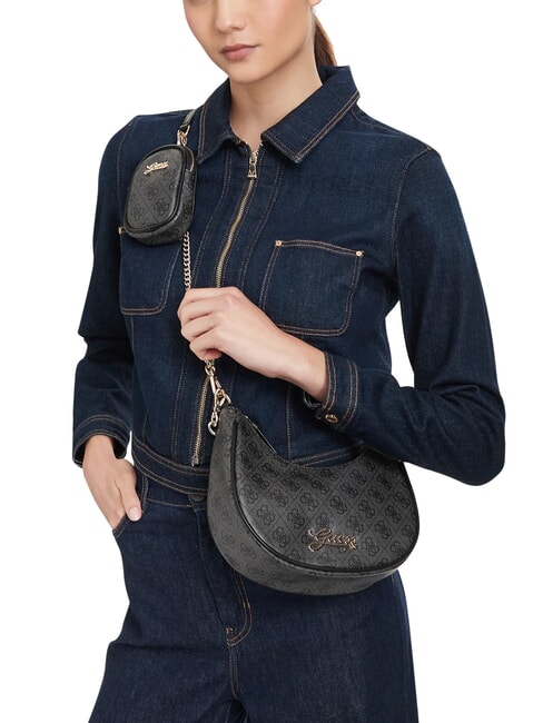 GIRL Borsa a spalla con tracolla a catena jetbla - Borse Donna